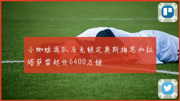 小蜘蛛离队马竞锁定奥斯梅恩加拉塔萨雷起价6400万镑